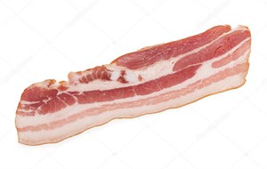 Bacon u/svor skiver fersk 4,1kg