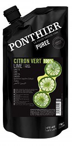 Lime puree 1liter Ponthier